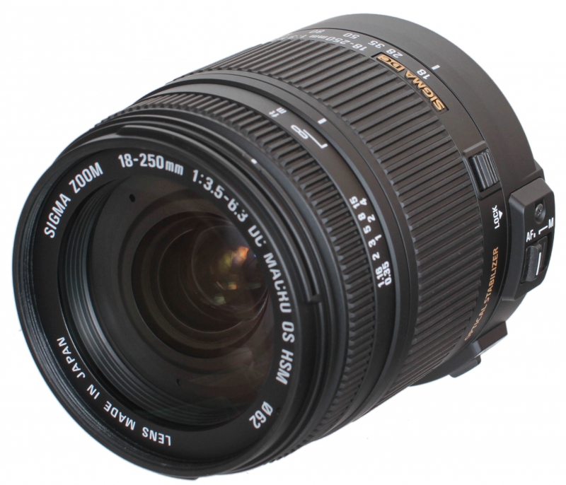 Объектив Sigma AF 18-250mm f/3.5-6.3 DC OS HSM Macro Nikon F