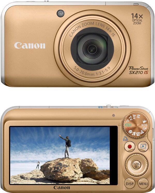 Фотоаппарат Canon PowerShot SX210 IS,