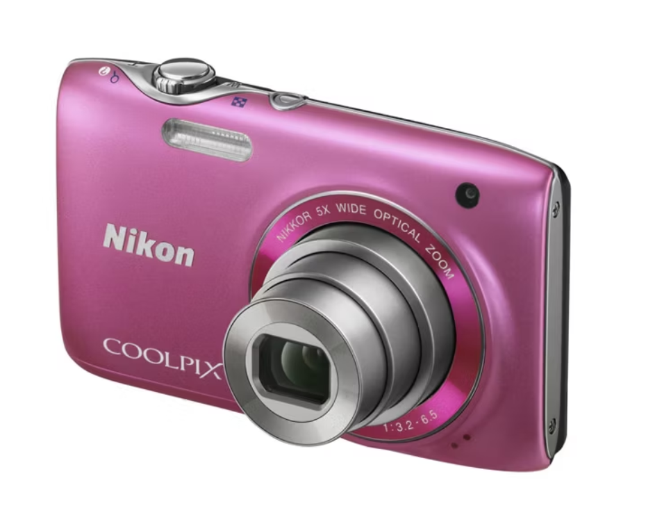 Фотоаппарат компактный Nikon S3100, розовый