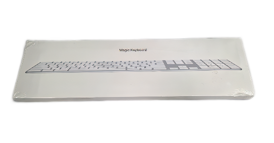Клавиатура Apple Magic Keyboard with Numeric Keypad Белый (MQ052HN/A)