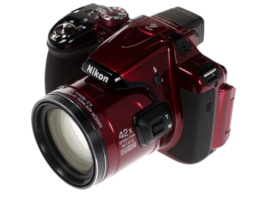 Фотоаппарат Nikon Coolpix P520, красный