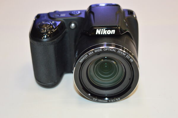 Фотоаппарат Nikon Coolpix L320, черный Ресейл