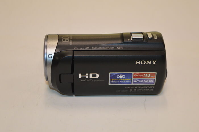 Видеокамера Sony HDR-CX330E,черный Ресейл