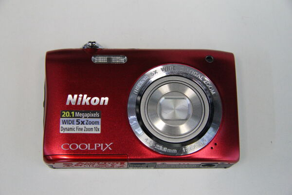 Фотоаппарат Nikon Coolpix S2900,красный Ресейл