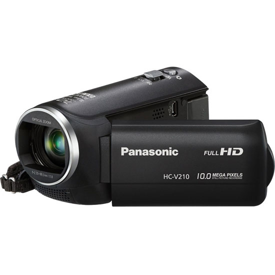Видеокамера Panasonic HC-V210,серый